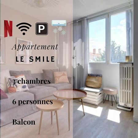 Le Smile - 3 Bedrooms - 8Pers - Parking - Centre Gare Montpellier Exterior photo