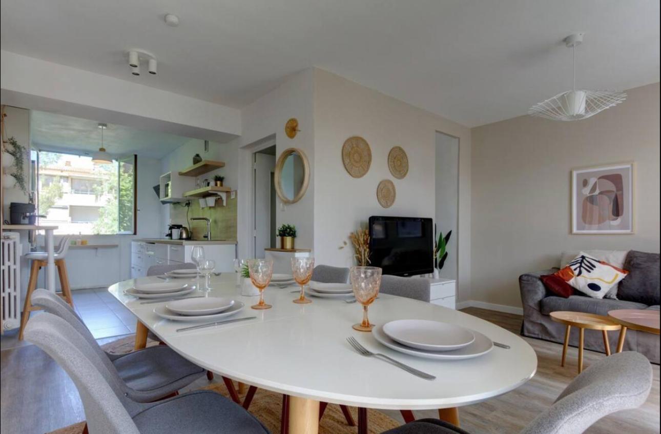 Le Smile - 3 Bedrooms - 8Pers - Parking - Centre Gare Montpellier Exterior photo